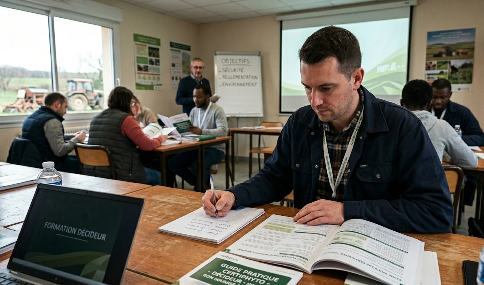 Le Certiphyto décideur en entreprise non soumise à agrément