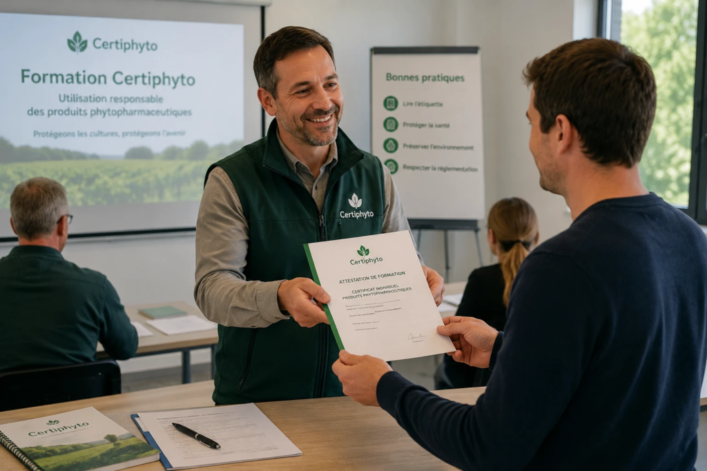 Certiphyto -quelles pièces justificatives préparer avant sa demande ?