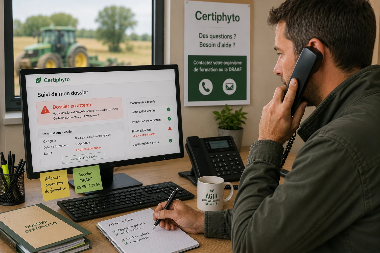Certiphyto que faire si vous n’avez pas reçu votre certificat