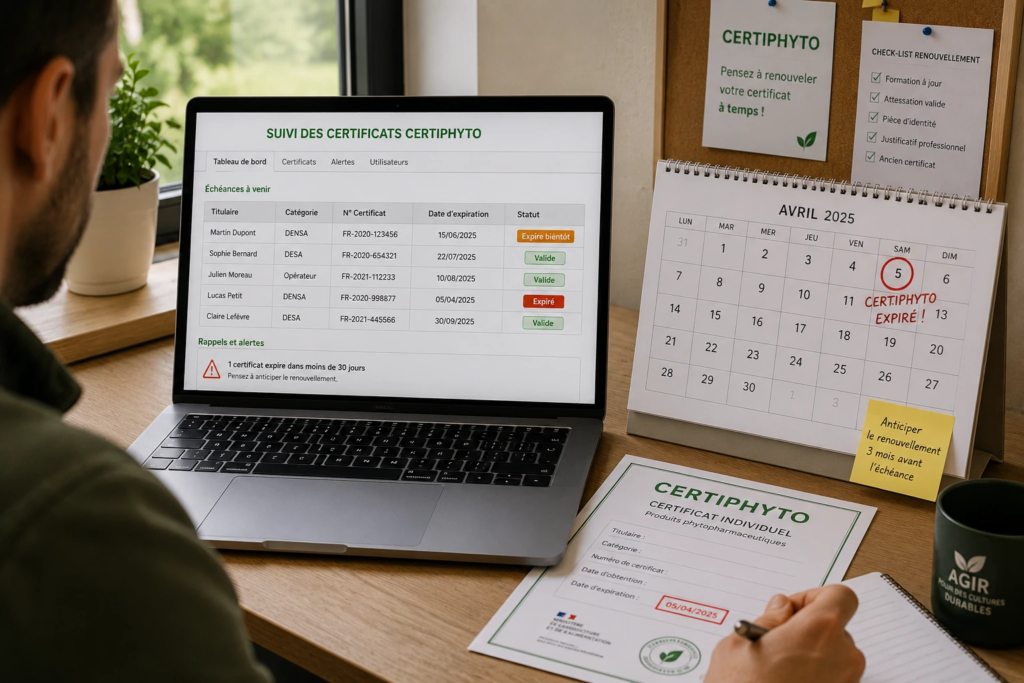 Votre demande de Certiphyto a été refusée