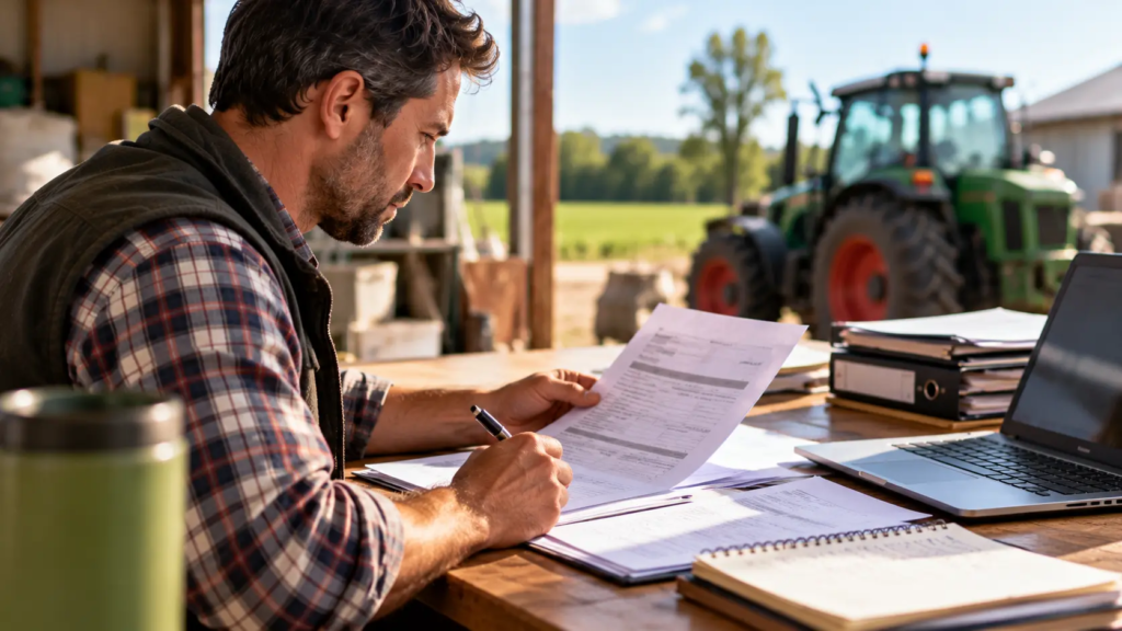 Gestion agricole au cœur de la ferme